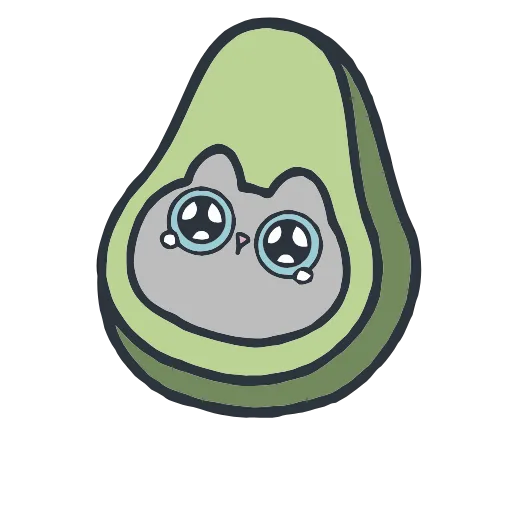 🥑 Эмодзи «Avocatto» для Telegram