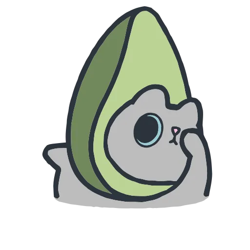 🥑 Эмодзи «Avocatto» для Telegram