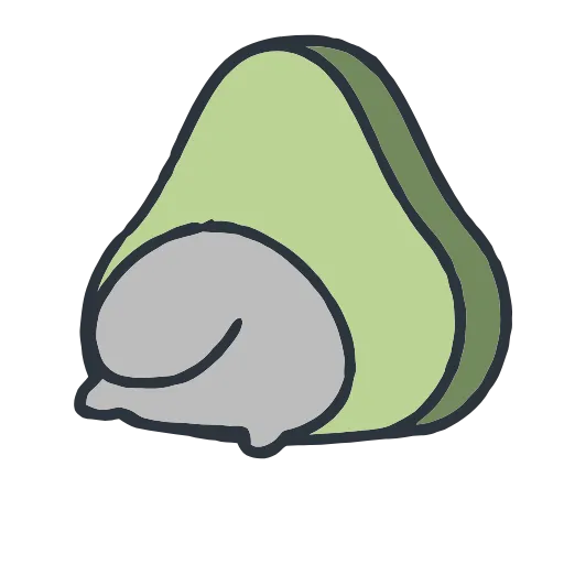 🥑 Эмодзи «Avocatto» для Telegram