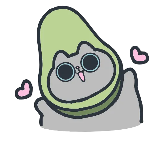 🥑 Эмодзи «Avocatto» для Telegram