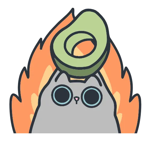 🥑 Эмодзи «Avocatto» для Telegram