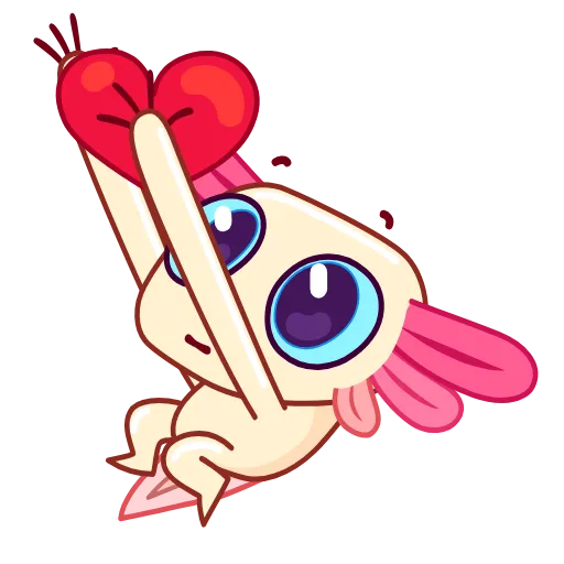 🥰 Эмодзи «Аксолотль» для Telegram