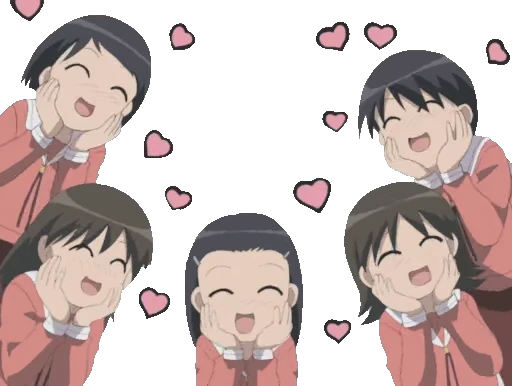 😻 Стикер «Azumanga Daioh» для Telegram