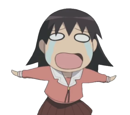 😭 Стикер «Azumanga Daioh» для Telegram