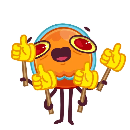 👍 Эмодзи «Bob The Jellyfish -» для Telegram