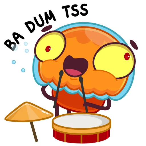🥁 Эмодзи «Bob The Jellyfish -» для Telegram