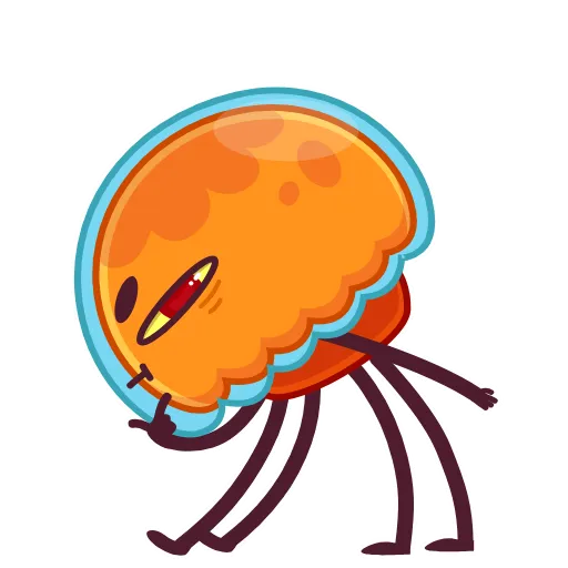 🤔 Эмодзи «Bob The Jellyfish -» для Telegram