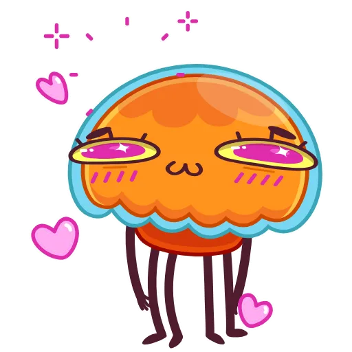 😘 Эмодзи «Bob The Jellyfish -» для Telegram