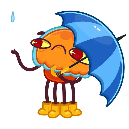 ☔ Эмодзи «Bob The Jellyfish -» для Telegram