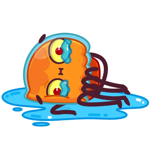 😭 Эмодзи «Bob The Jellyfish -» для Telegram
