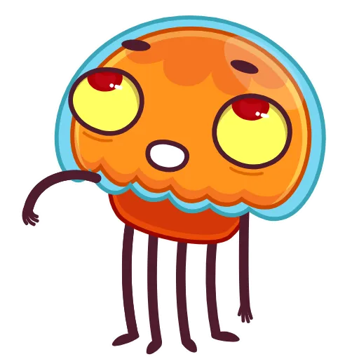 🤦‍♀ Эмодзи «Bob The Jellyfish -» для Telegram