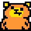 🌟 Эмодзи «KUMA san - pixel bear» для Telegram
