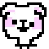 🌟 Эмодзи «KUMA san - pixel bear» для Telegram