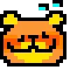 🌟 Эмодзи «KUMA san - pixel bear» для Telegram
