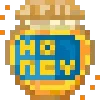🌟 Эмодзи «KUMA san - pixel bear» для Telegram