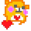 🌟 Эмодзи «KUMA san - pixel bear» для Telegram