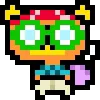 🌟 Эмодзи «KUMA san - pixel bear» для Telegram