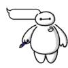 😐 Эмодзи «() Baymax» для Telegram