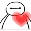 💗 Эмодзи «() Baymax» для Telegram