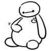 😐 Эмодзи «() Baymax» для Telegram