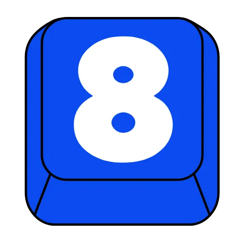 8️⃣ Эмодзи «Button» для Telegram