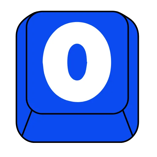 0️⃣ Эмодзи «Button» для Telegram