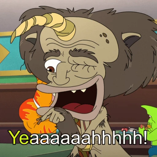 🤭 Стикер «Big Mouth» для Telegram