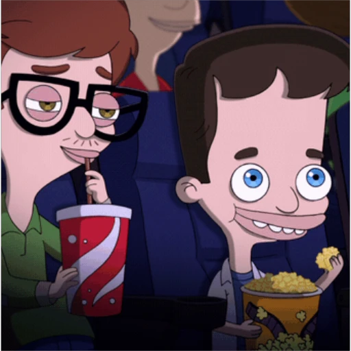 Стикерпак Big Mouth для Telegram — скачать