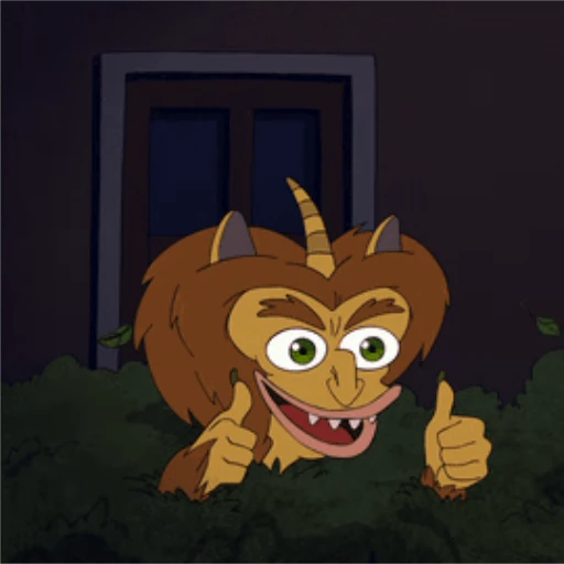 👍 Стикер «Big Mouth» для Telegram