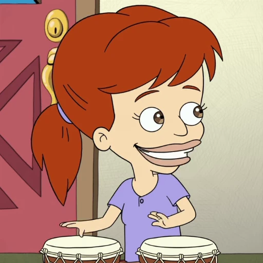 🥁 Стикер «Big Mouth» для Telegram