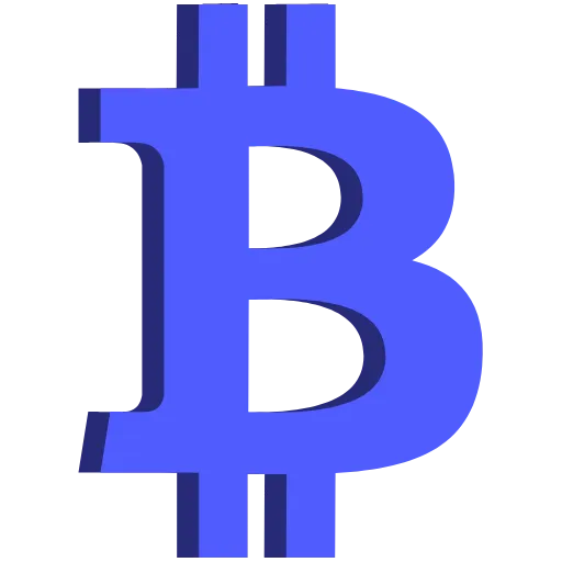 💙 Эмодзи «3D Bitcoin» для Telegram