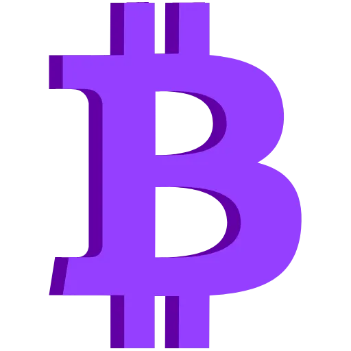 💜 Эмодзи «3D Bitcoin» для Telegram