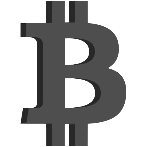 🖤 Эмодзи «3D Bitcoin» для Telegram