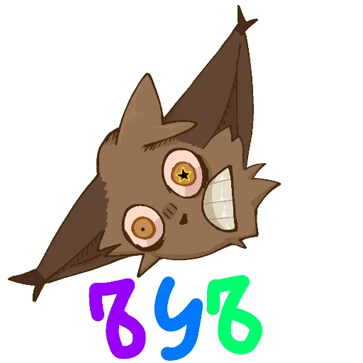 🙃 Стикер «Кривоух БТ» для Telegram