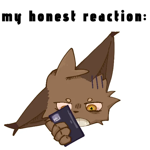 😑 Стикер «Кривоух БТ» для Telegram