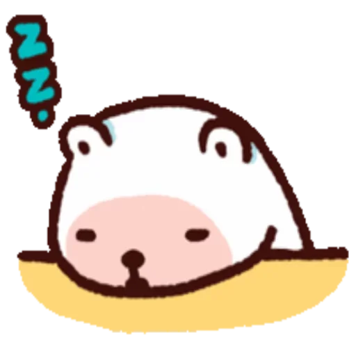 😴 Стикер «Bac Bac» для Telegram