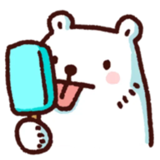 🍦 Стикер «Bac Bac» для Telegram