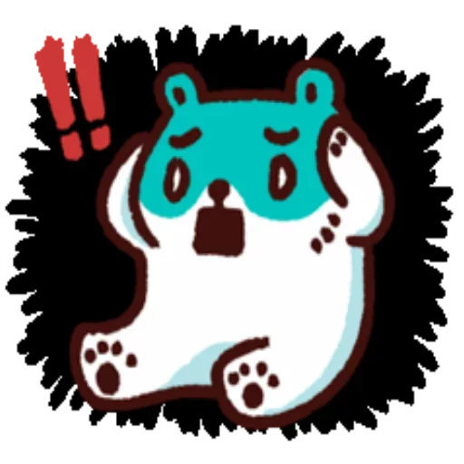 😱 Стикер «Bac Bac» для Telegram