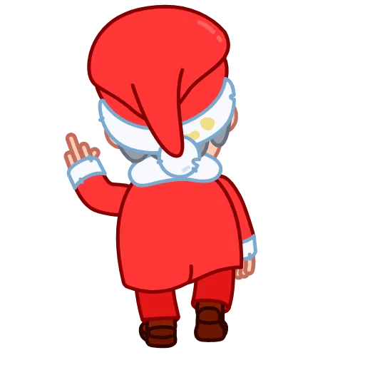 🖕 Эмодзи «Bad Santa» для Telegram