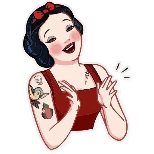 👏 Эмодзи «Badass Disney» для Telegram