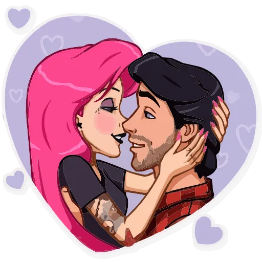 👩‍❤️‍👨 Эмодзи «Badass Disney» для Telegram