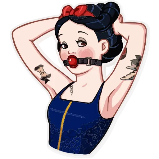 🍓 Эмодзи «Badass Disney» для Telegram
