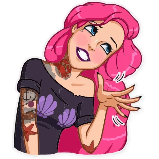 💅 Эмодзи «Badass Disney» для Telegram