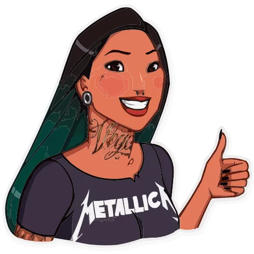 👍 Эмодзи «Badass Disney» для Telegram