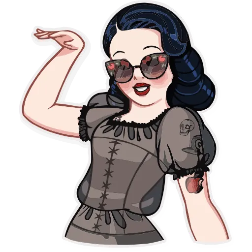 😎 Эмодзи «Badass Disney» для Telegram