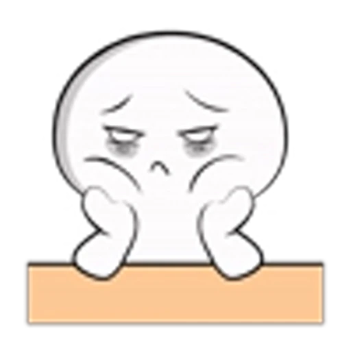 😔 Эмодзи «Baldy» для Telegram
