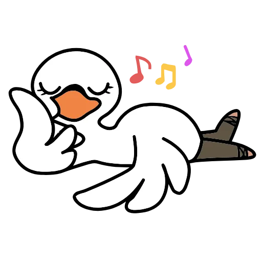 🦢 Эмодзи «() Swan» для Telegram