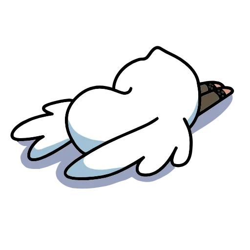 🦢 Эмодзи «() Swan» для Telegram