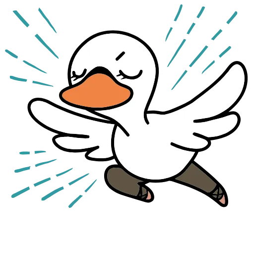 🦢 Эмодзи «() Swan» для Telegram
