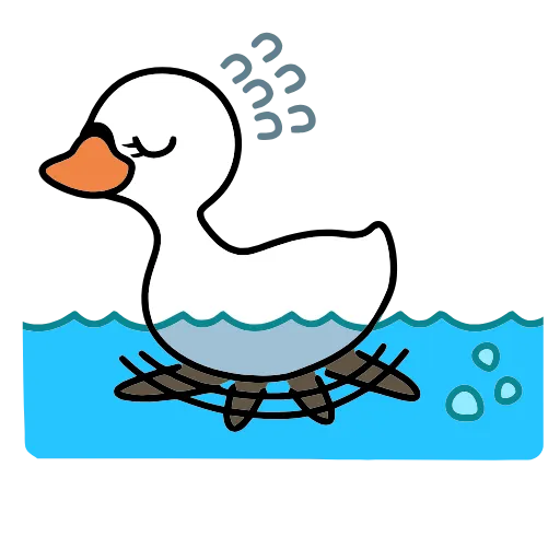 🦢 Эмодзи «() Swan» для Telegram